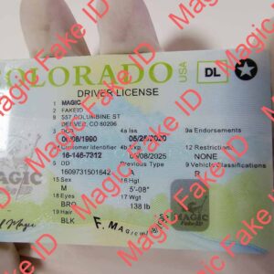 New Colorado Driver License