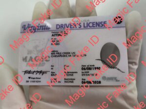 Virginia Driver License - Virginia fake id