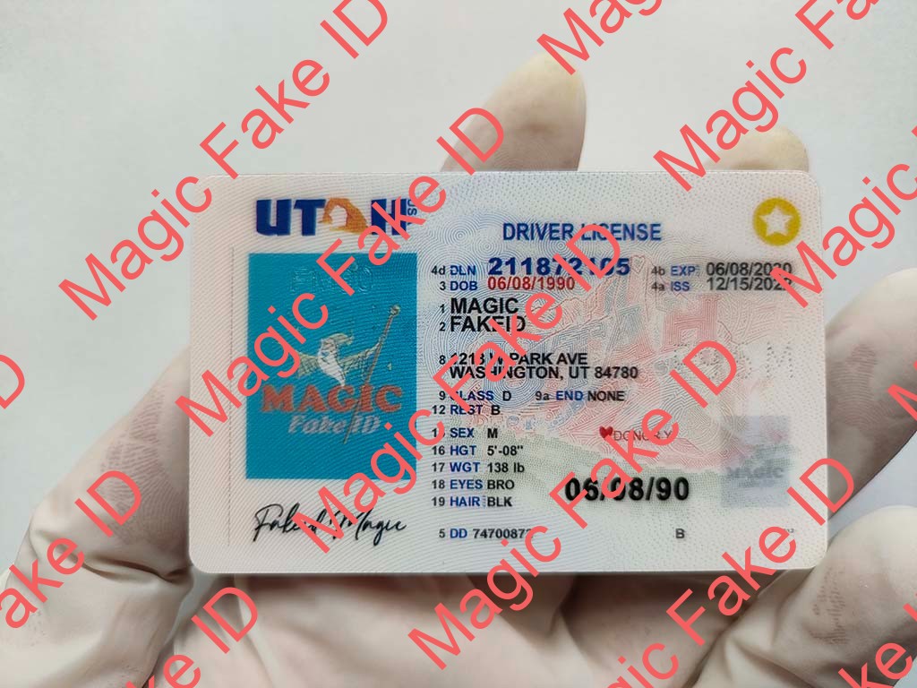 Utah Driver License - Magic Fake IDs | Scannable Fake IDS