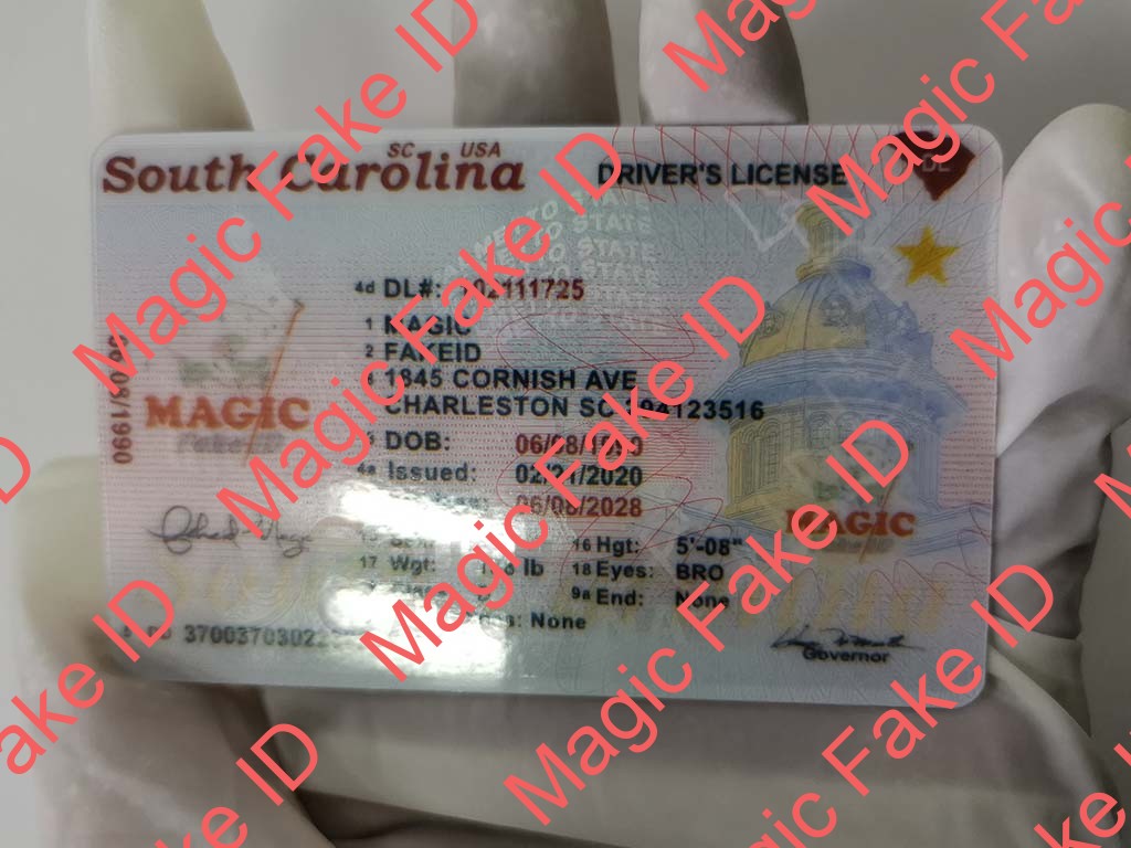 South Carolina Driver License - Magic Fake IDs