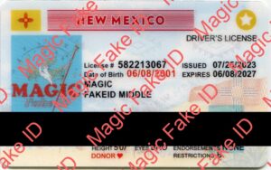 New New Mexico Driver License - Magic Fake IDs | Scannable Fake IDS