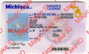 New Michigan O21 Driver License - Magic Fake IDs | Scannable Fake IDS