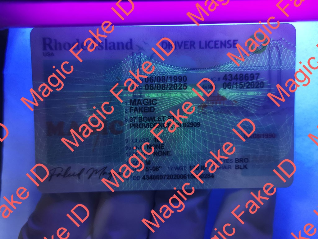 New Rhode Island Driver License - Image 2