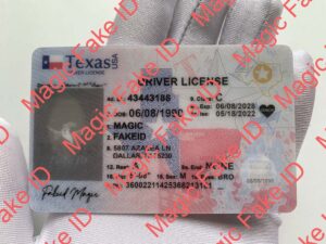 Texas Driver License Polycarbonate - Magic Fake IDs
