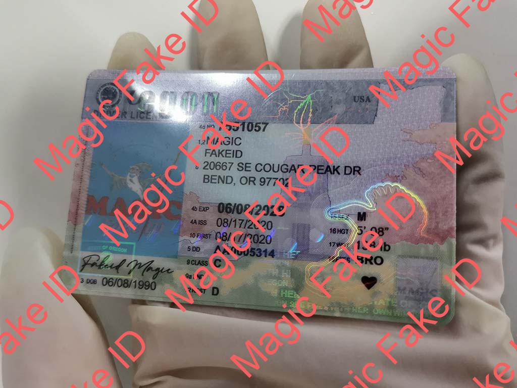 New Oregon Driver License - Magic Fake IDs | Scannable Fake IDS