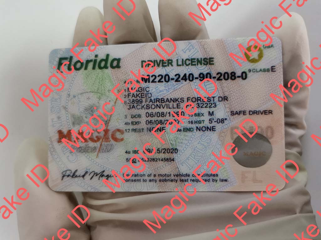 New Florida Driver License - Magic Fake IDs | Scannable Fake IDS